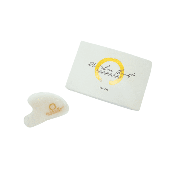 Gua Sha en quartz blanc – Image 2